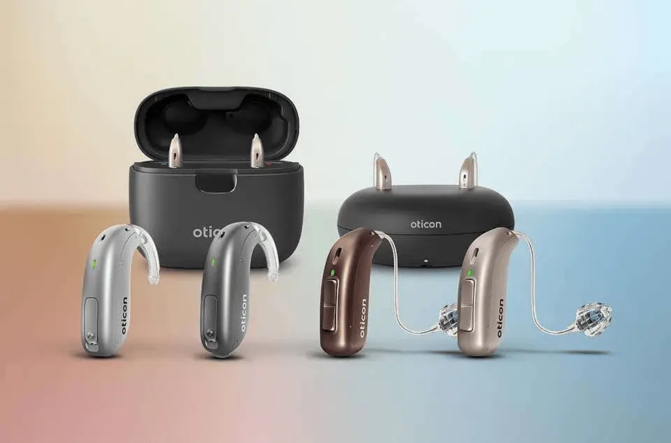 Oticon hearing aid range